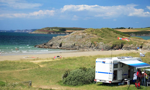 emplacements camping en Bretagne