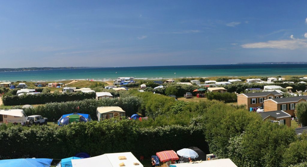 Camping la plage de Treguer en Bretagne