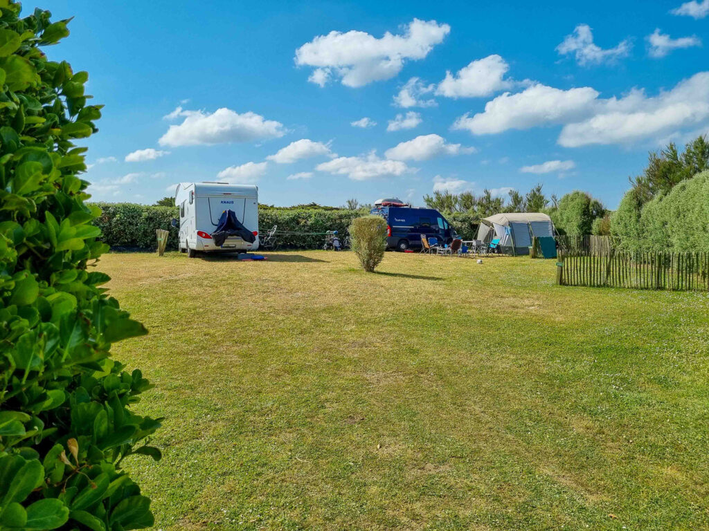 Camping car Camping La Plage de Tréguer