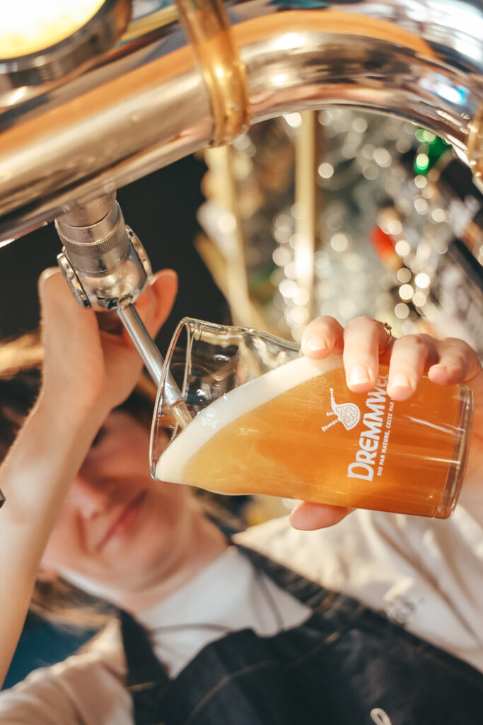 Bar du camping la plage de Tréguer