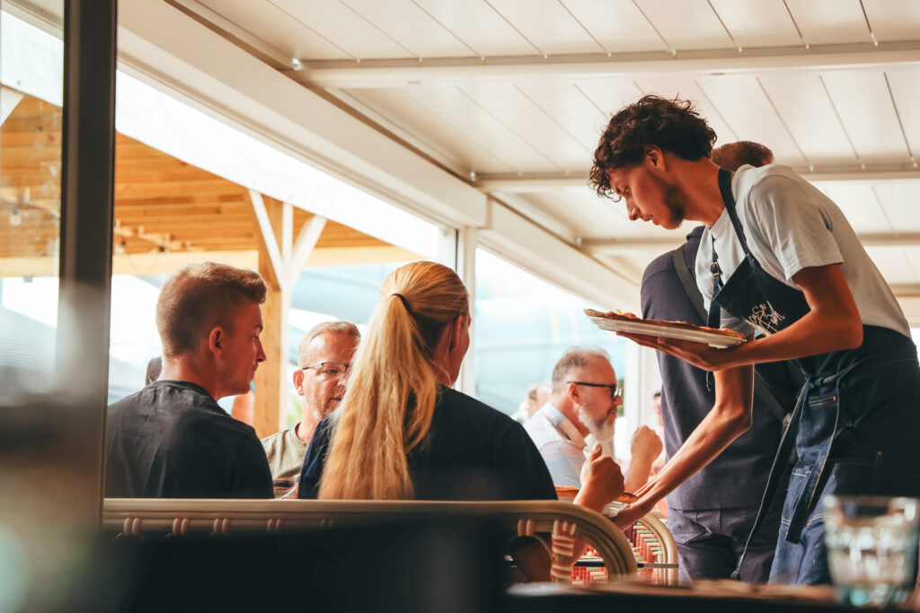 Restaurant du camping la plage de Tréguer
